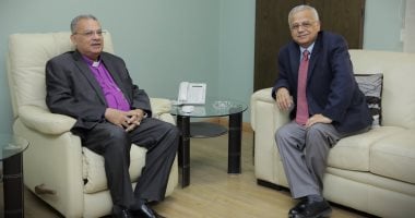 رئيس الطائفة الإنجيلية بمصر يستقبل رئيس الكنيسة المعمدانية فى الأردن