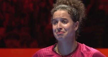 هنا جودة بطل مصر في تنس الطاولة