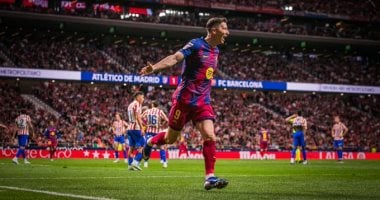 مباراة اتلتيكو ضد برشلونة