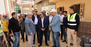 محافظ المنوفية يتفقد إنشاءات مدرسة السادات التجارية باستثمارات 20 مليون جنيه