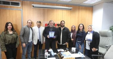 اليوم السابع يكرم النجم شريف منير بعد نجاحه فى مسلسل رأس الأفعى.. صور 