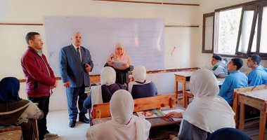 وكيل تعليم الفيوم يجرى جولة ميدانية مفاجئة على مدارس فيديمين بسنورس