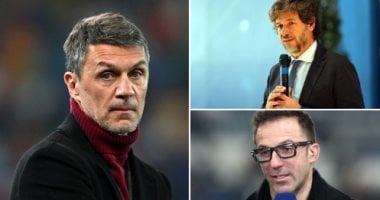 مالديني وديل بييرو وألبرتيني مرشحون لرئاسة الاتحاد الإيطالي