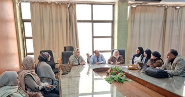 فريق مركز ضمان الجودة بجامعة طنطا يتفقد كلية الآداب لاستيفاء متطلبات الاعتماد