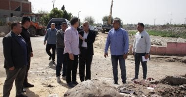 محافظ القليوبية يوجه بتطهير مصرف "مرصفا- سندنهور"  ويشدد على المتابعة