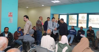 محافظ دمياط يجرى زيارة مفاجئة للمركز التخصصى للقلب والجهاز الهضمي.. صور