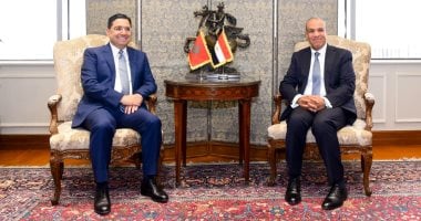 وزير الخارجية بدر عبد العاطي يستقبل نظيره المغربى