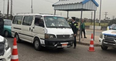 حملات مرورية على الطرق الرئيسية بمحافظة الشرقية