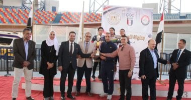 تنظيم مميز لبطولة الجمهورية لدراجات المضمار فى حضور الخبير الإيطالى