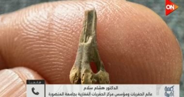 هشام سلام لـ كلمة أخيرة: اكتشفنا عظمة لطائر عمرها ملايين السنين وانتظروا المفاجأة