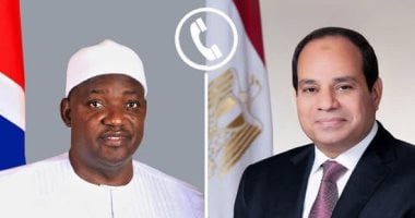 الرئيس السيسى يناقش مع رئيس جامبيا التطورات فى غرب أفريقيا وسبل دعم السلم