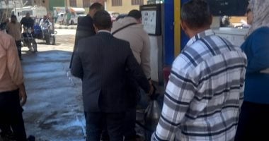 ضبط أكثر من 10 أطنان مواد بترولية قبل بيعها فى السوق السوداء بسوهاج