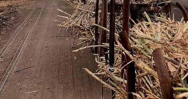 نشوب حريق محدود فى 3 عربات بقطار قصب بقنا