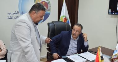 رئيس مياه القناة يترأس اجتماعا لمتابعة جاهزية القطاعات لأعياد الربيع