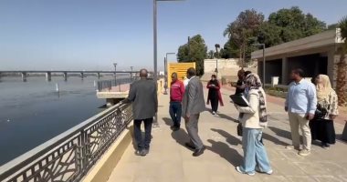 محافظ قنا: استلام مشروع الكورنيش عقب استيفاء شروط منظومة مقاومة الحريق