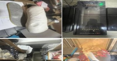 ضبط مصنع تحت بئر السلم ينتج أطرافاً صناعية مجهولة المصدر