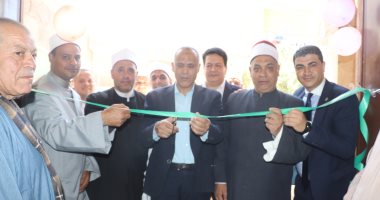 افتتاح مسجدين بقريتى بني غنيم وقاي ببنى سويف