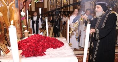 البابا تواضروس الثانى يصلى «الجمعة العظيمة» فى الكاتدرائية المرقسية بالعباسية