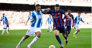 جانب من مباراة سابقة بين برشلونة ضد إسبانيول