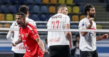 الأهلى يهزم الزمالك ويتوج ببطولة كأس مصر لرجال الطائرة