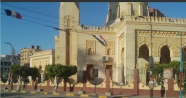 التليفزيون المصرى ينقل شعائر الجمعة من مسجد عمر بن عبد العزيز فى بنى سويف