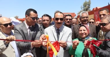 محافظ سوهاج يفتتح مدرستى نجع العرب سلمى ومحمد حسان الحكيم بقرية إدفا