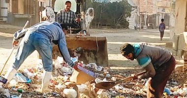 حملات مكثفة للنظافة ورفع الإشغالات بمركزى إطسا وسنورس فى الفيوم