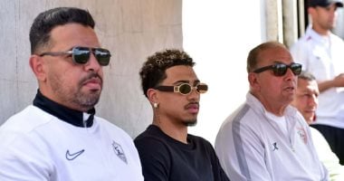 بيزيرا فى مباراة الزمالك والأهلي للناشئين