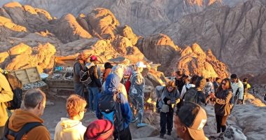 توافد 538 سائحا لزيارة دير سانت كاترين وجبل موسى