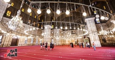 جماليات مسجد محمد على بالقلعة