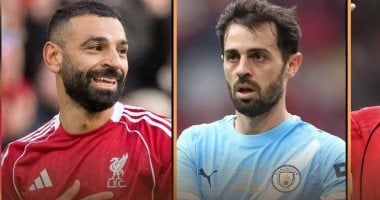 محمد صلاح وبرناردو سيلفا وكاسيميرو