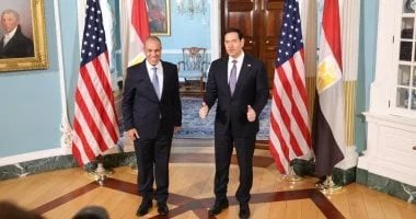 بدر عبد العاطى وماركو روبيو 