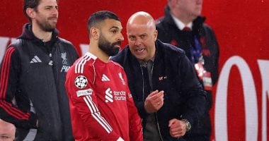 محمد صلاح نجم ليفربول ومنتخب مصر وسلوت مدرب ليفربول