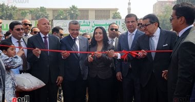 وزير الزراعة يفتتح الدورة الـ 93 لمعرض زهور الربيع بالمتحف الزراعي