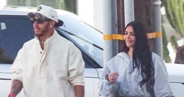 كيم كارداشيان تظهر مع حبيبها لويس هاميلتون.. كانوا بيشتروا سجاد