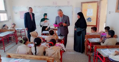 وكيل تعليم الفيوم في زيارة مفاجئة بمدارس زاوية الكرادسة
