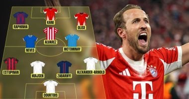 هاري كين يقود تشكيلة خرجت من الدوري الإنجليزي تسيطر على الكرة العالمية