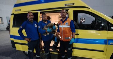 فتاة تضع مولودها على رصيف خط الصعيد بمحطة طنطا ونقلهما للمستشفى