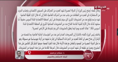 هشام إبراهيم: صفقات مصر التريليونية شهادة ثقة عالمية في صلابة الاقتصاد