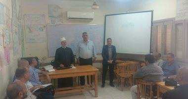 رئيس منطقة سوهاج الأزهرية يتفقد البرامج التدريبية بمركز تدريب قطاع جنوب الصعيد