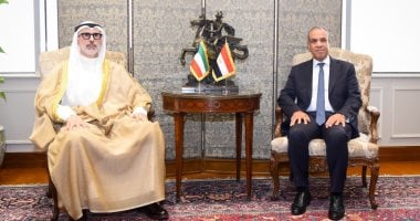 مباحثات مصرية كويتية 