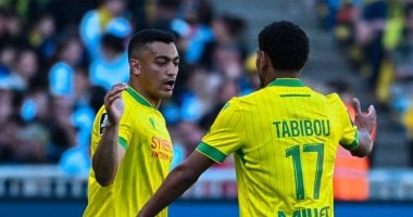 احتفال مصطفى محمد بهدفه