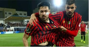 احتفال فريق اتحاد العاصمة