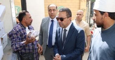 محافظ المنوفية يشهد استلام 2 طن لحوم لتوزيعها على الأسر الأولى بالرعاية