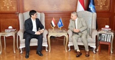 الفريق أسامة ربيع يبحث سبل التعاون مع نائب رئيس شركة تيدا مصر للاستثمار