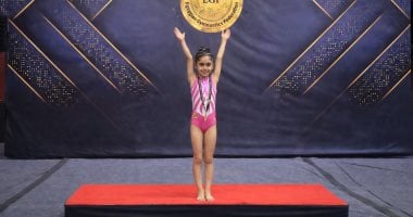 كارما العراقى تحصد ذهبية بطولة الجمهورية للجمباز تحت 7 سنوات