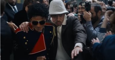 لقطة من الإعلان التشويقى لفيلم مايكل جاكسون