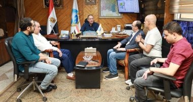 رئيس مياه الغربية يستقبل مدير وحدة مشروع تحسين جودة المياه بمصرف كيتشنر