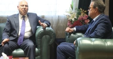 الدكتور خالد عبدالغفار يستقبل الفريق كامل الوزير لبحث ملفات التعاون الهامة