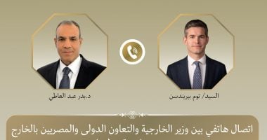 وزير الخارجية يؤكد لنظيره الهولندى دعم المسار الدبلوماسى بين أمريكا وإيران